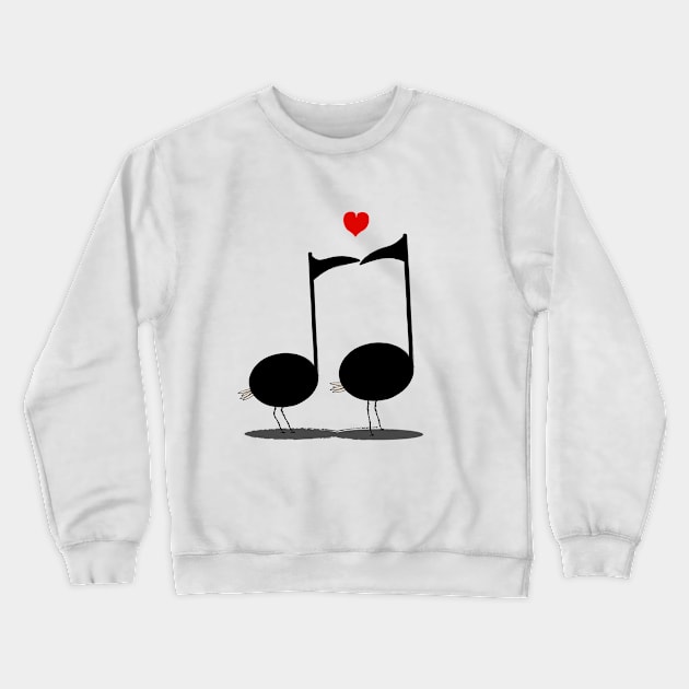 Love Song Crewneck Sweatshirt by downsign